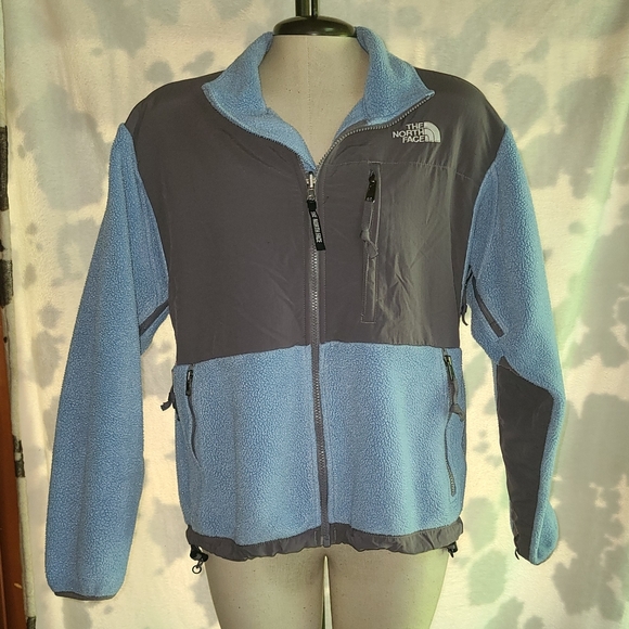 The North Face Tops - The North Face Polartec Zip Up Sweatshirt, Women's Small, Blue & Grey